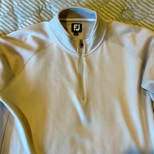 Beautiful taupe footjoy quarter zip. Sz xl